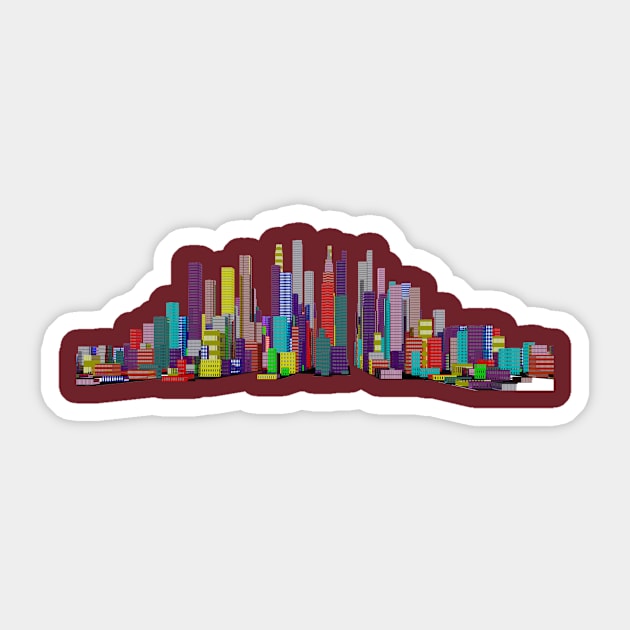 cityscape Sticker by issabild